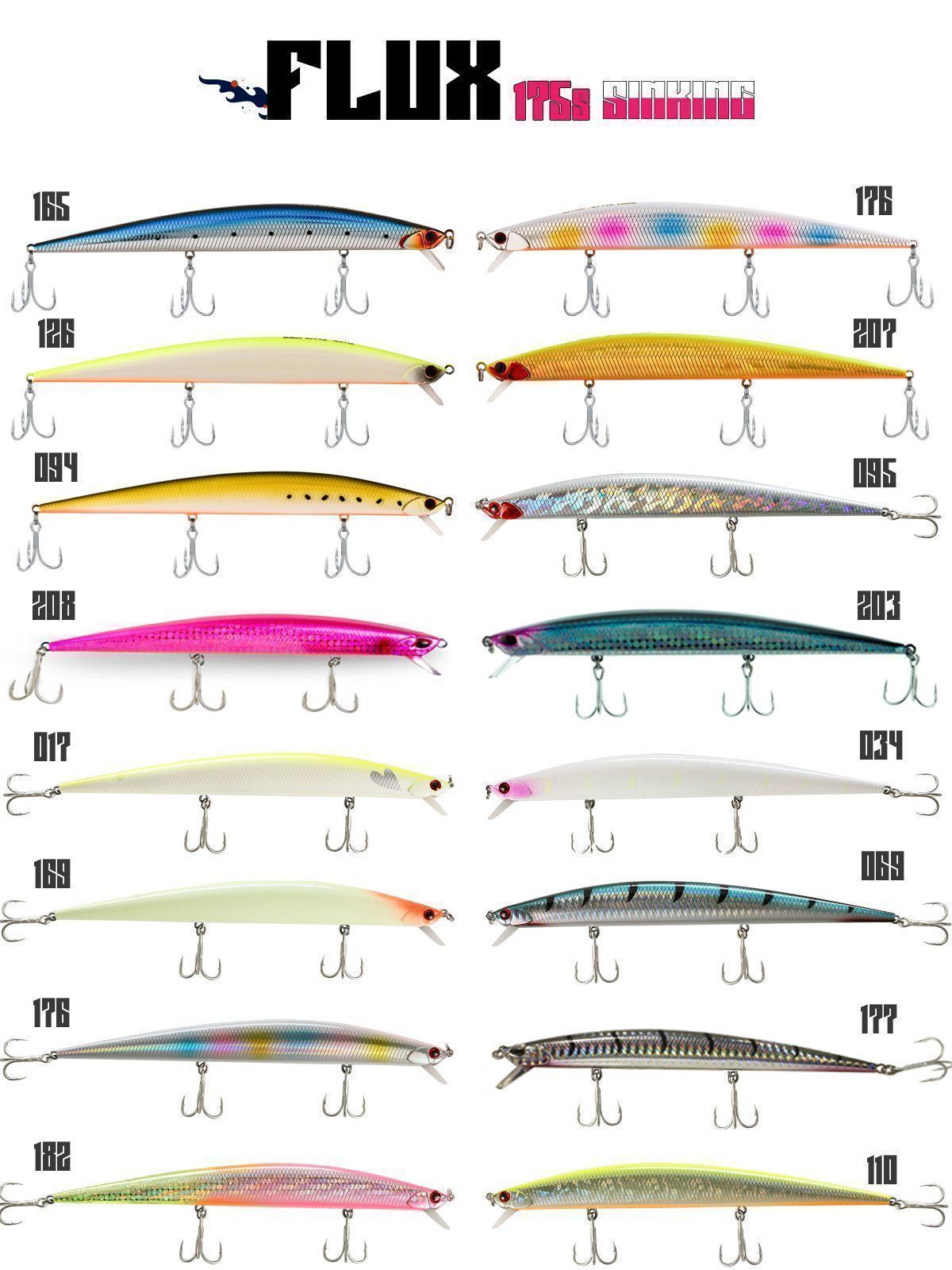 Fujin Flux 175mm 29gr Sinking Maket Balık - 094 Gold Sardine