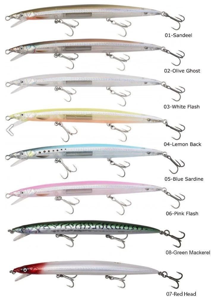 Savage gear Sandeel Jerk Minnow 145 14g Suni Yem - 04-Lemon Back