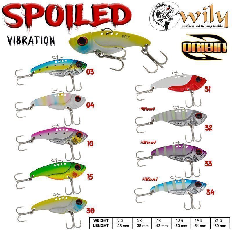 Wily Spoiled Vibrasyon Jig 21 gr 6 cm - 10