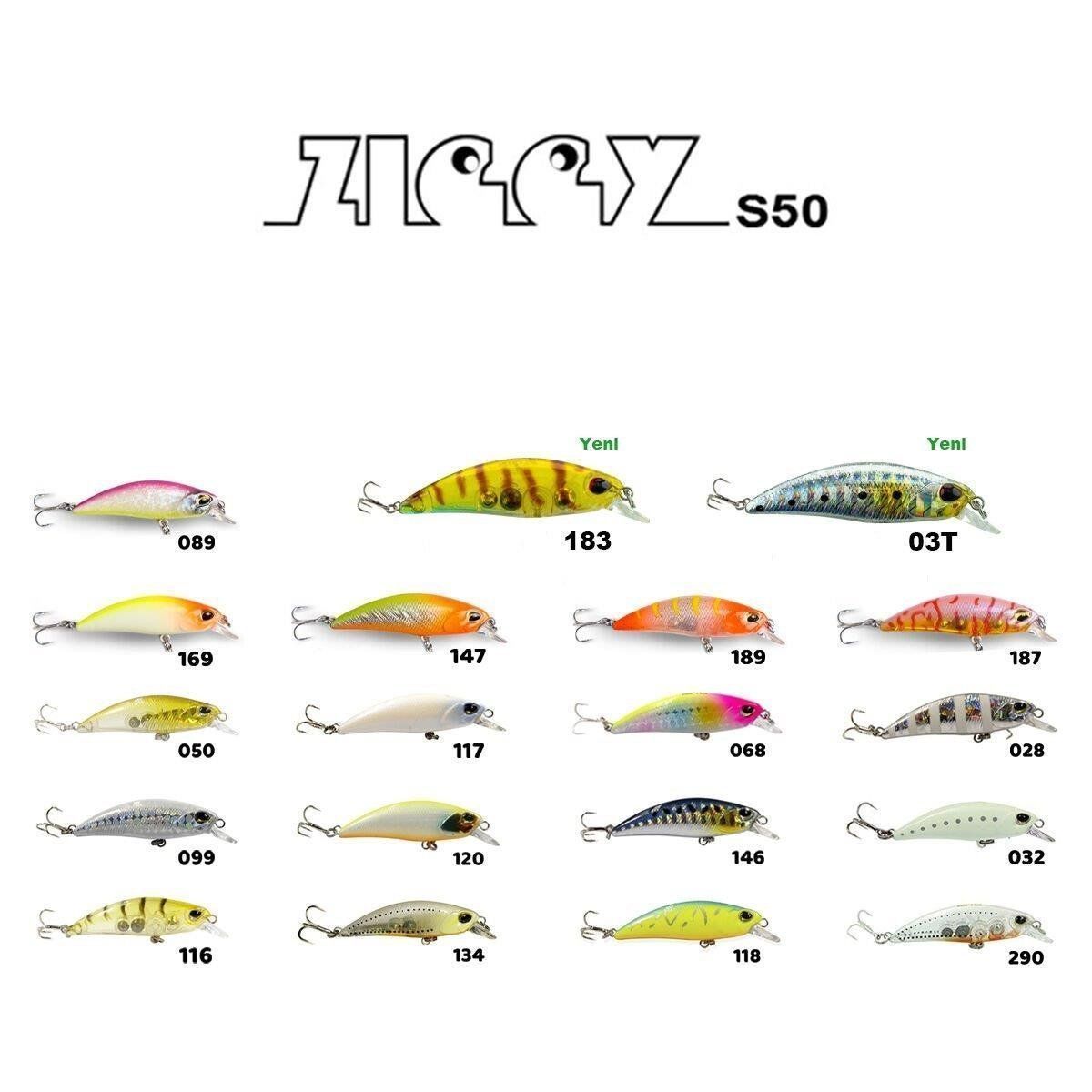 Fujin Ziggy 50mm 3.6gr LRF Maket Balık - 028 Zebra Glow