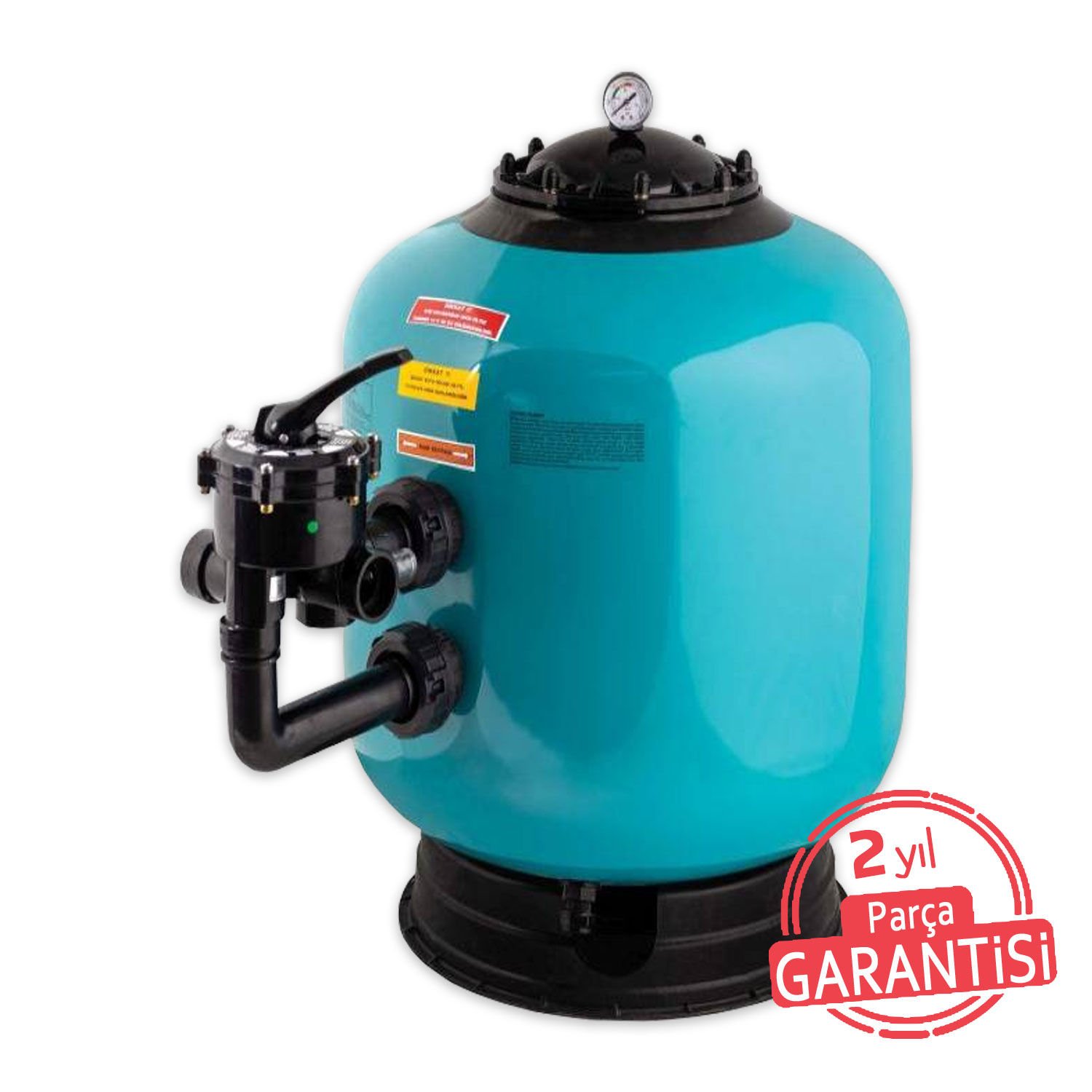 Filtegra - Ø630 mm - 1,5'' Yandan ÇYV. - 16 m³/h