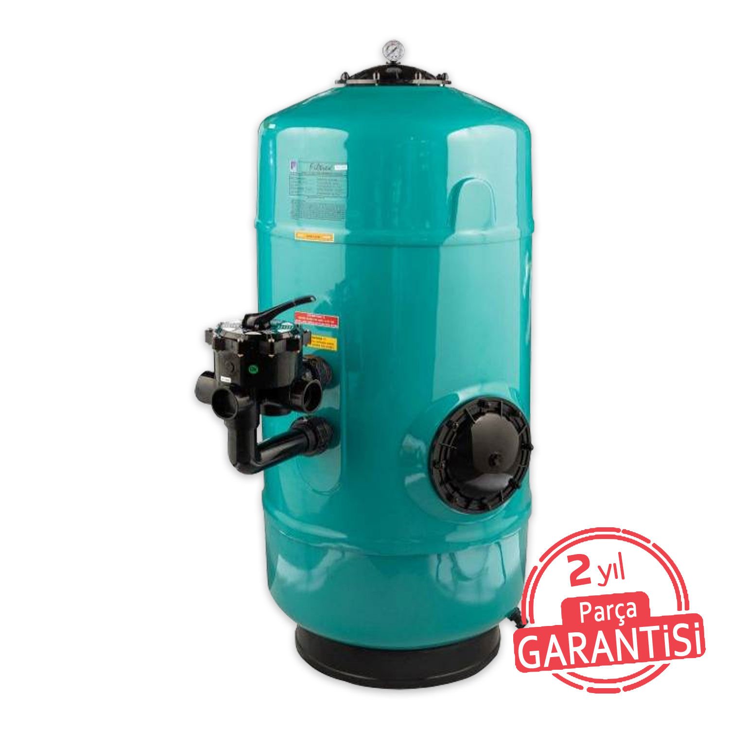 Filtrex-HB - Ø 630 mm - 1,5” ÇYV. - 11 m³/h w/tek katman, 15 m³/h w/çok katman