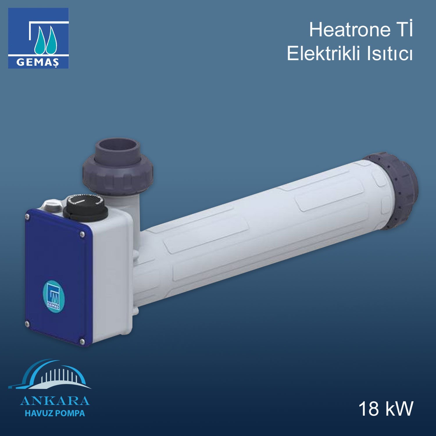 Heatrone - Ti 18 kW Elektrikli Isıtıcı
