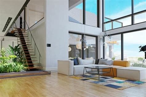 Yüksek Tavanlı Evler İçin Dekorasyon Fikirleri