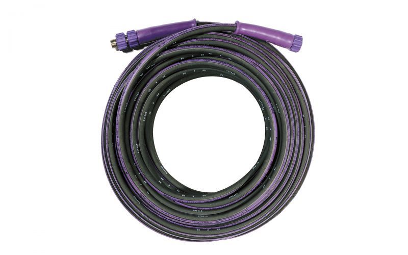 High pressure hose nonstop 5, 500 bar, 155 °C, DN10, M22 inner thread x M22 inner thread,