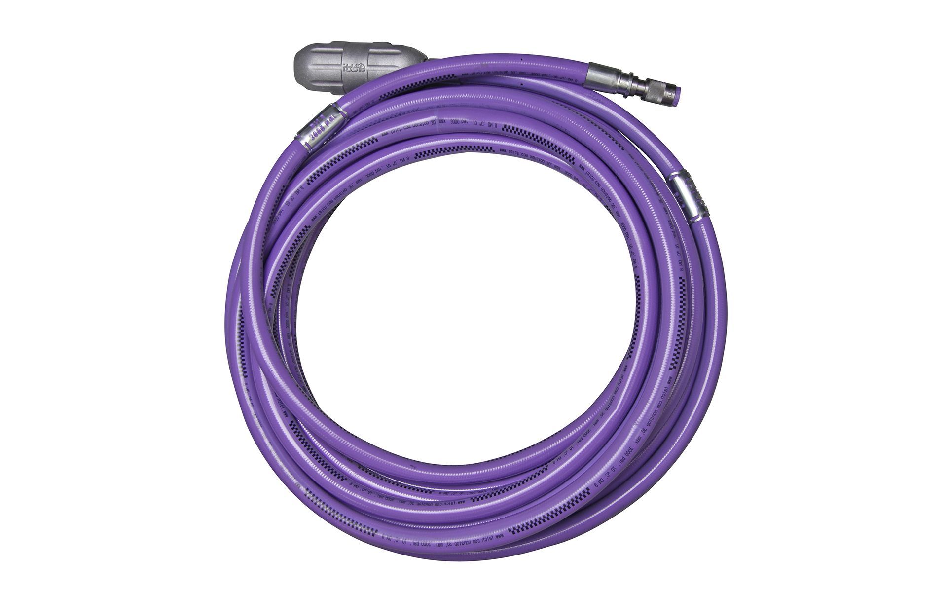 High pressure hose nonstop 30 pl, 3000 bar, 70 °C, DN8, 9/16''unf-lh outer thread x