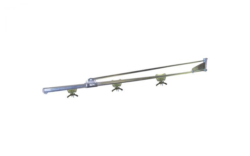 Swing arm 5m incl. 5x movable hose holder 16 - 24 mm, max. 15 kg