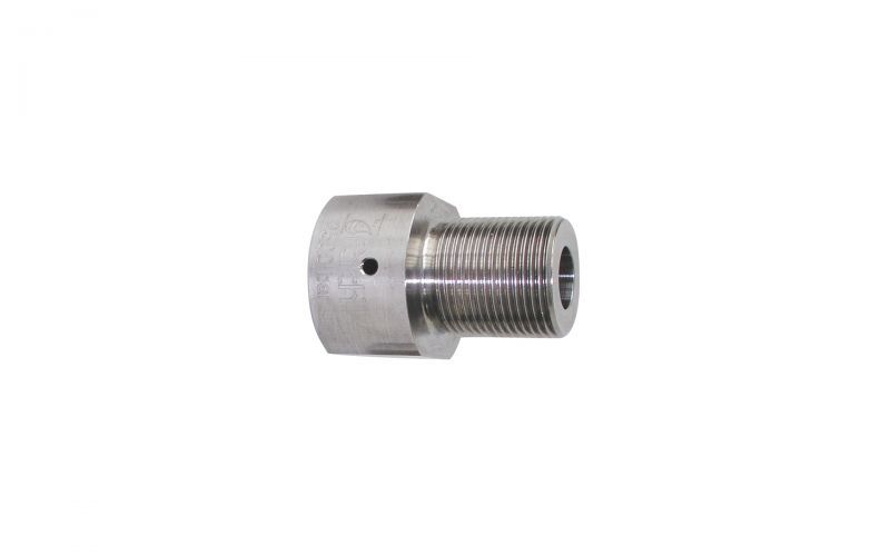 Nozzle holder 3000 bar, M24 outer thread x M26 inner thread