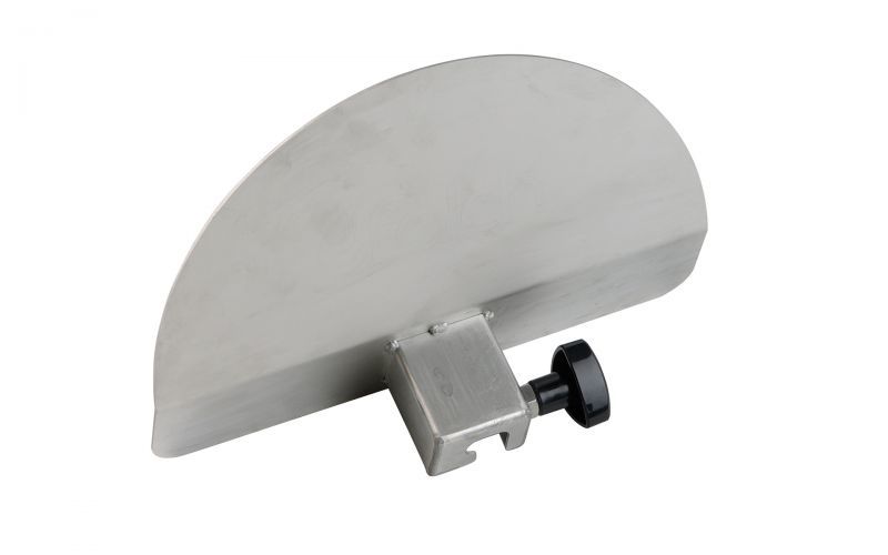 Splash protection stainless steel Ø300mm Ø15mm