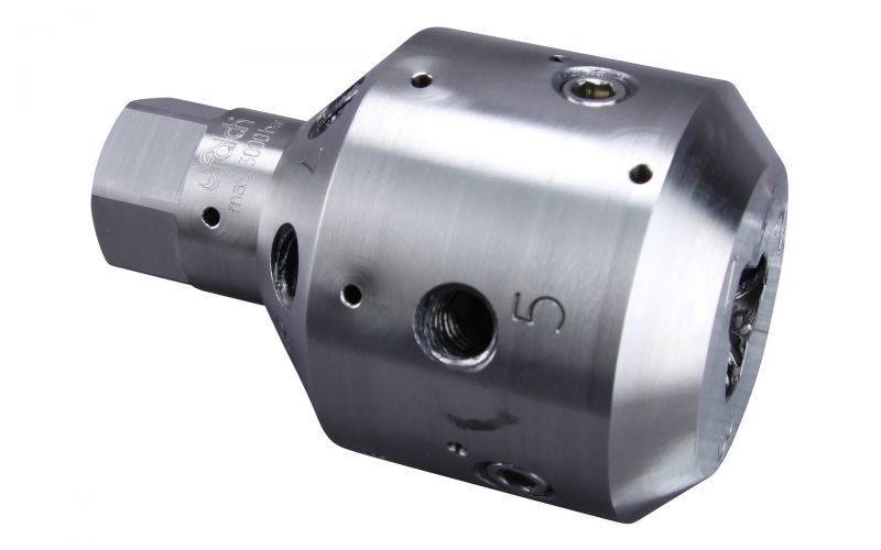 Nozzle holder drainspeed 30, 10/3, 3000 bar, 250kW, self drive, without nozzles style 9