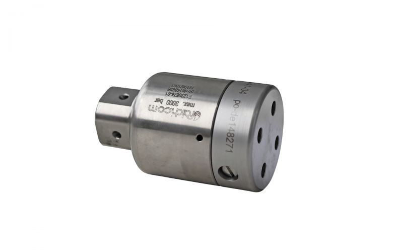 Nozzle holder pointspeed 30, 4/2, 3000 bar, 125kW, self drive, without nozzles style 9, Ø