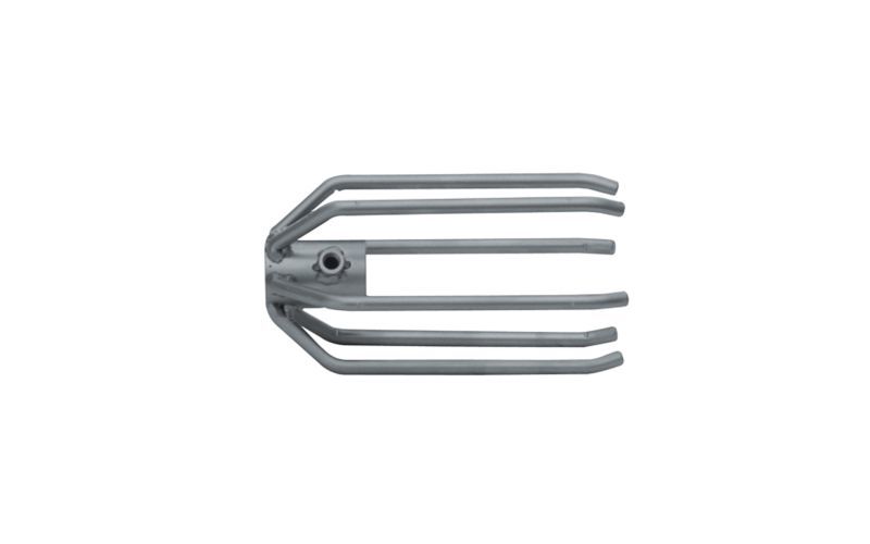 Drainclean 15, max. 80kW, 100-1500bar, 7,3-28l/min, max. 0 rpm, Ø:10mm/l:28mm, M7 inner thread, 3/1, 3x135°/0/0/0, style: drilled, 032