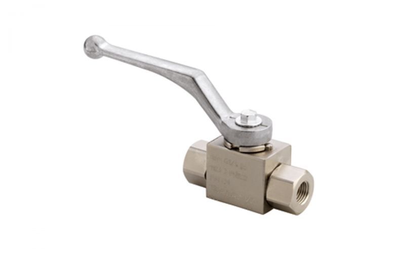 Ball valve 500 bar, 60 °C, 1/4 inner thread, DN 6