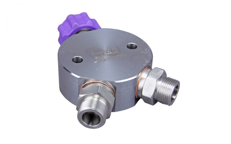 Distributor 500 bar, M22 inner thread x M22 outer thread x M22 outer thread