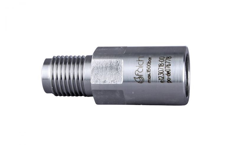 Reduction 1500 bar, 9/16''unf-lh inner thread x 1/4'' outer thread