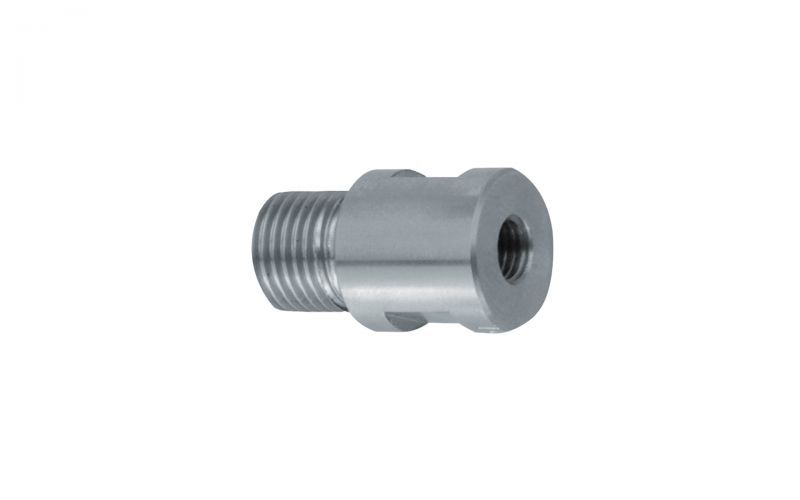 Reduction 1500 bar, M7x1,0 inner thread x 1/4'' outer thread, Ø 17mm