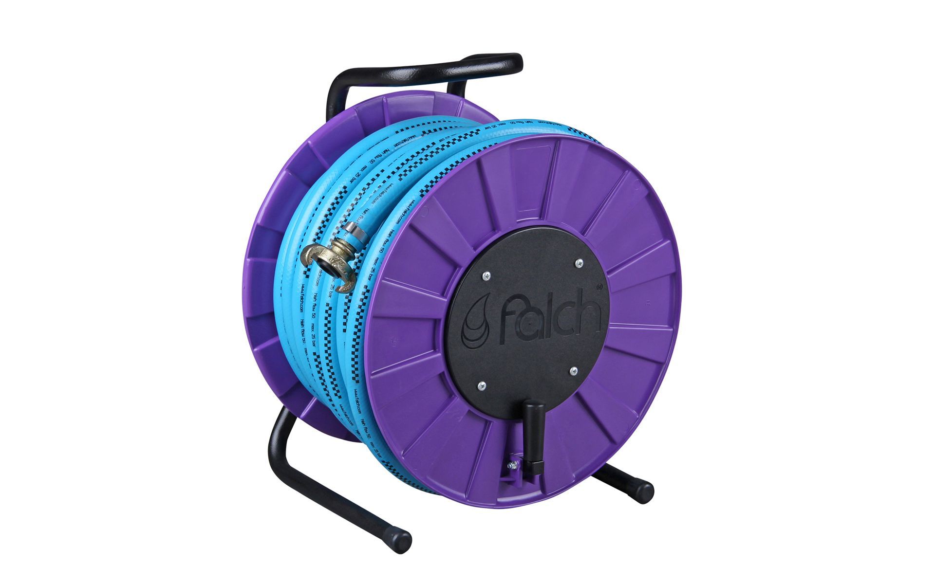 Hose reel incl. compressed air hose, 10 bar, DN25, 25 m, incl. coupling for a-drive