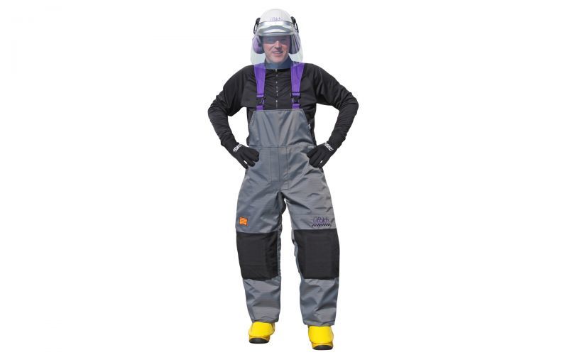 Protection trousers tex 30, incl. kneepad protection level 20/30, CE 89/686/EEC size