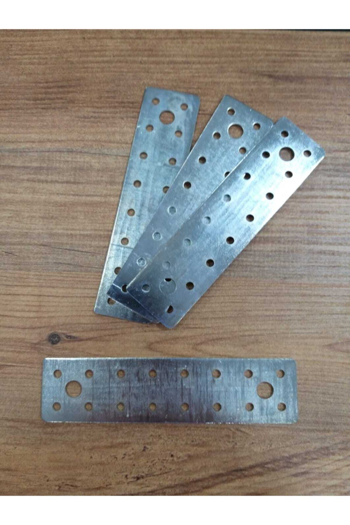 (4 ADET) V665 Düz Gönye Mobilya Düz Bağlantı Demiri 40x160mm