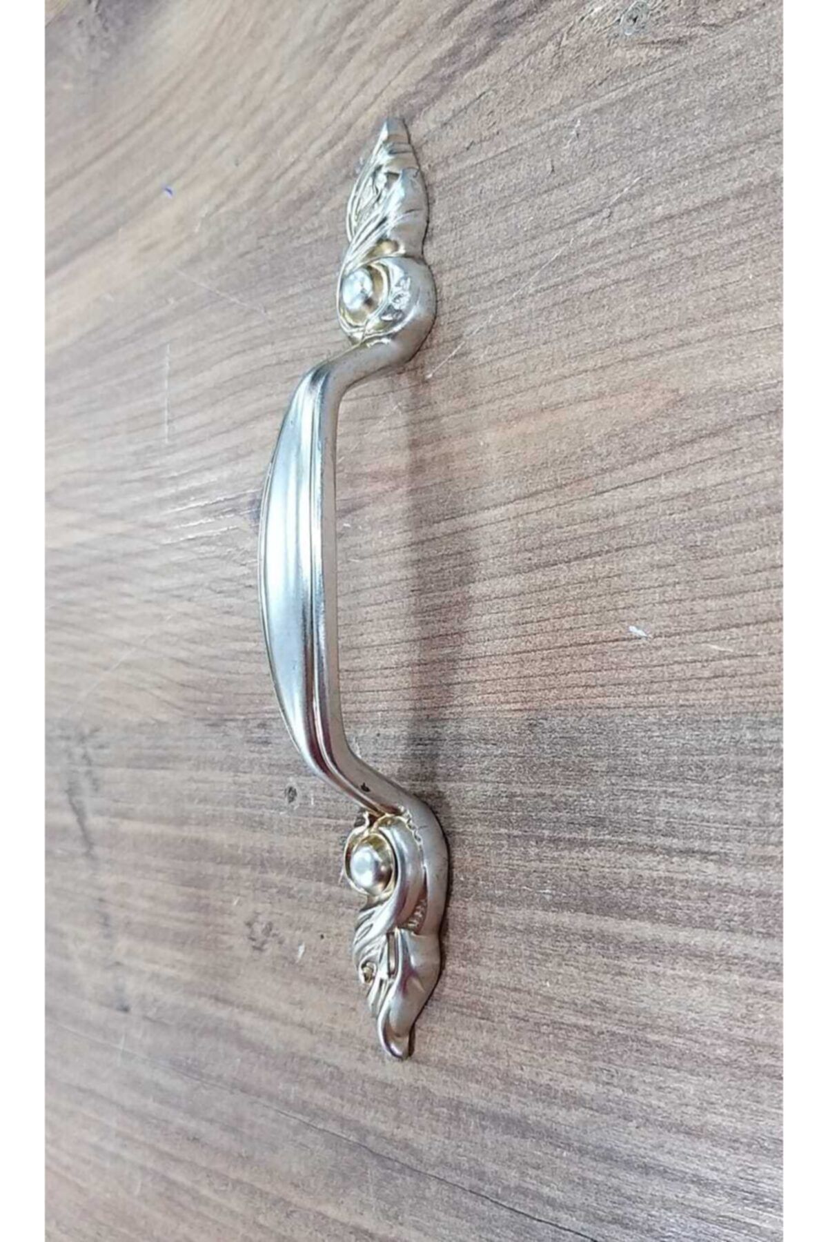 Italy Ventus Kulp 1028.064.as Antik Altın Varak Mobilya Vestiyer Çekmece Kulbu 64mm