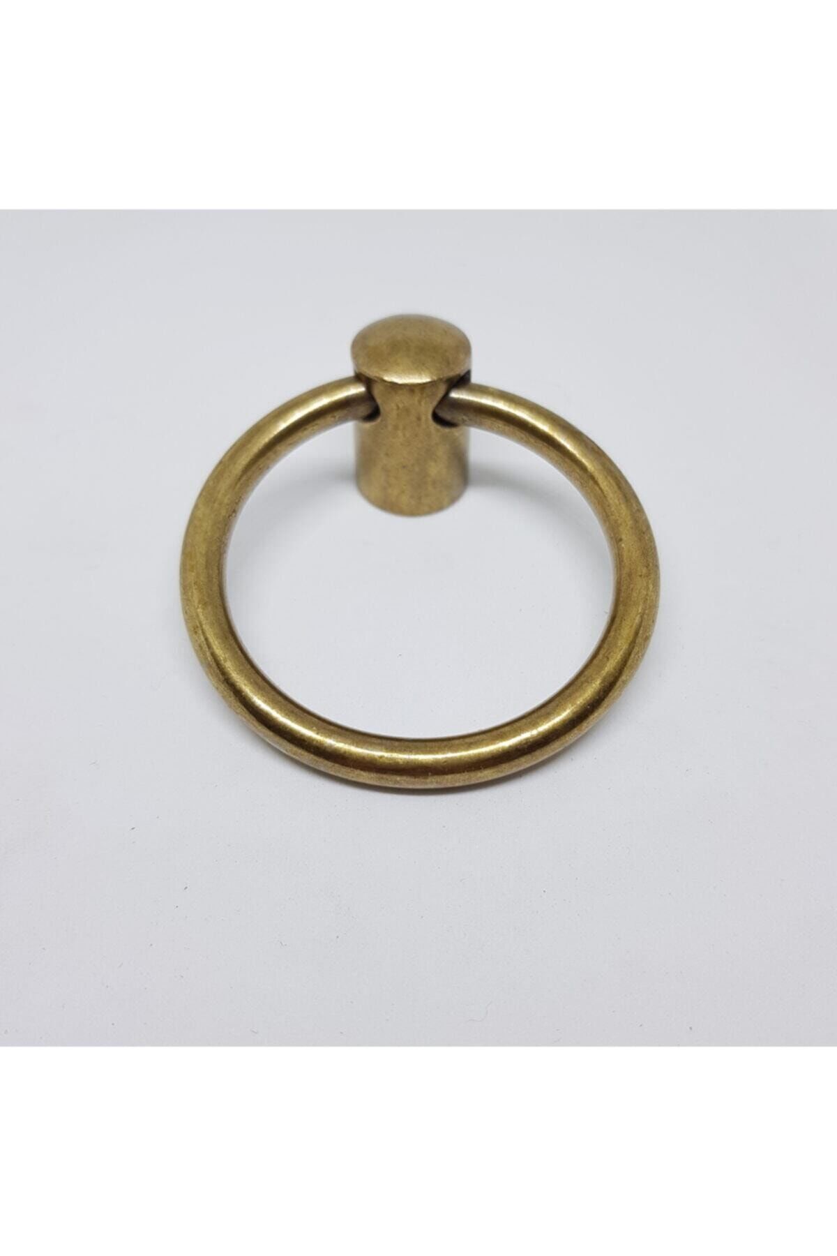 Halka Sarkaç Dolap & Çekmece Kulpu Antik Sarı 65mm