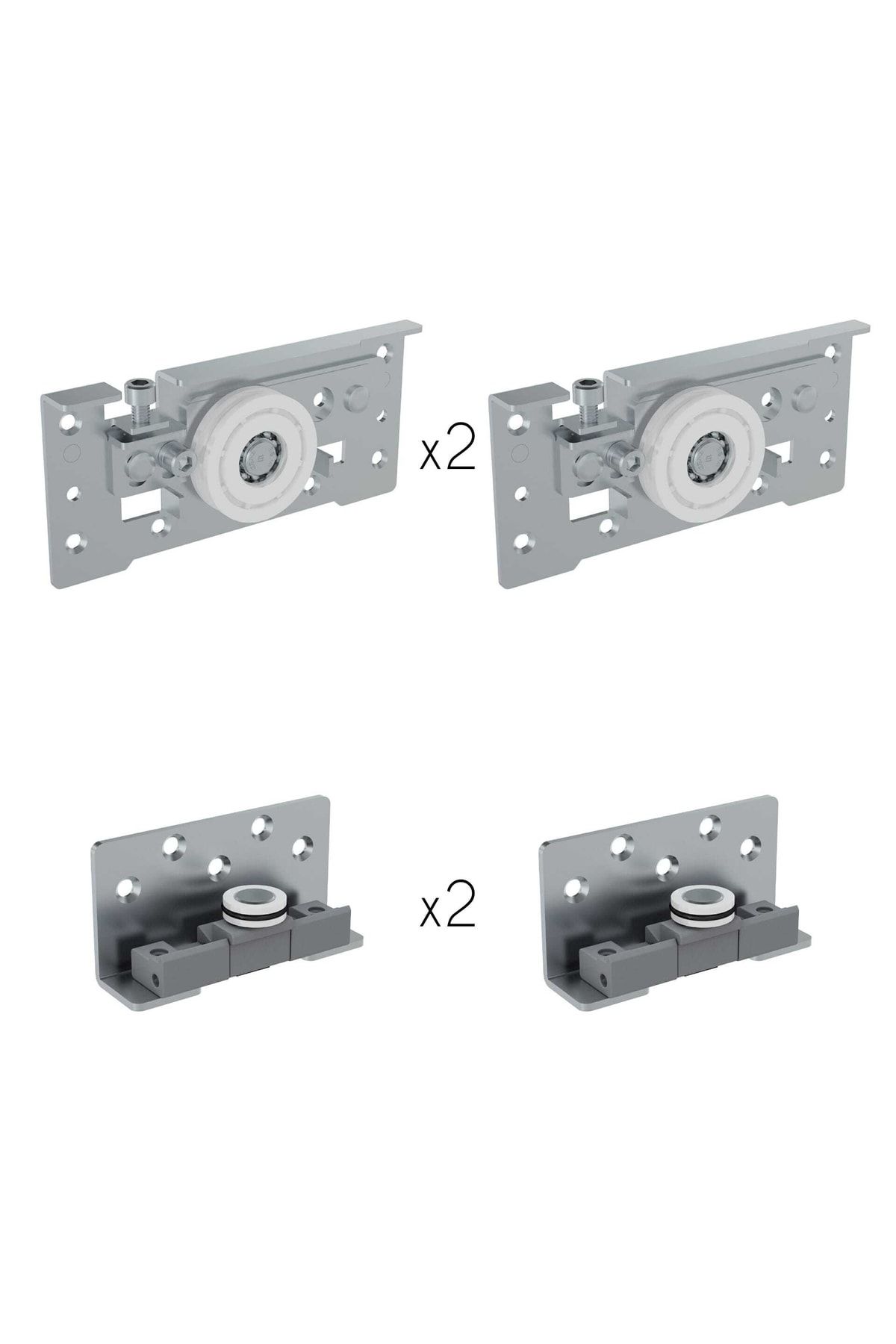 Sgm-01 Iç Kapak Ağır Sistem Ray Dolap Sürgülü Kapak Mekanizması