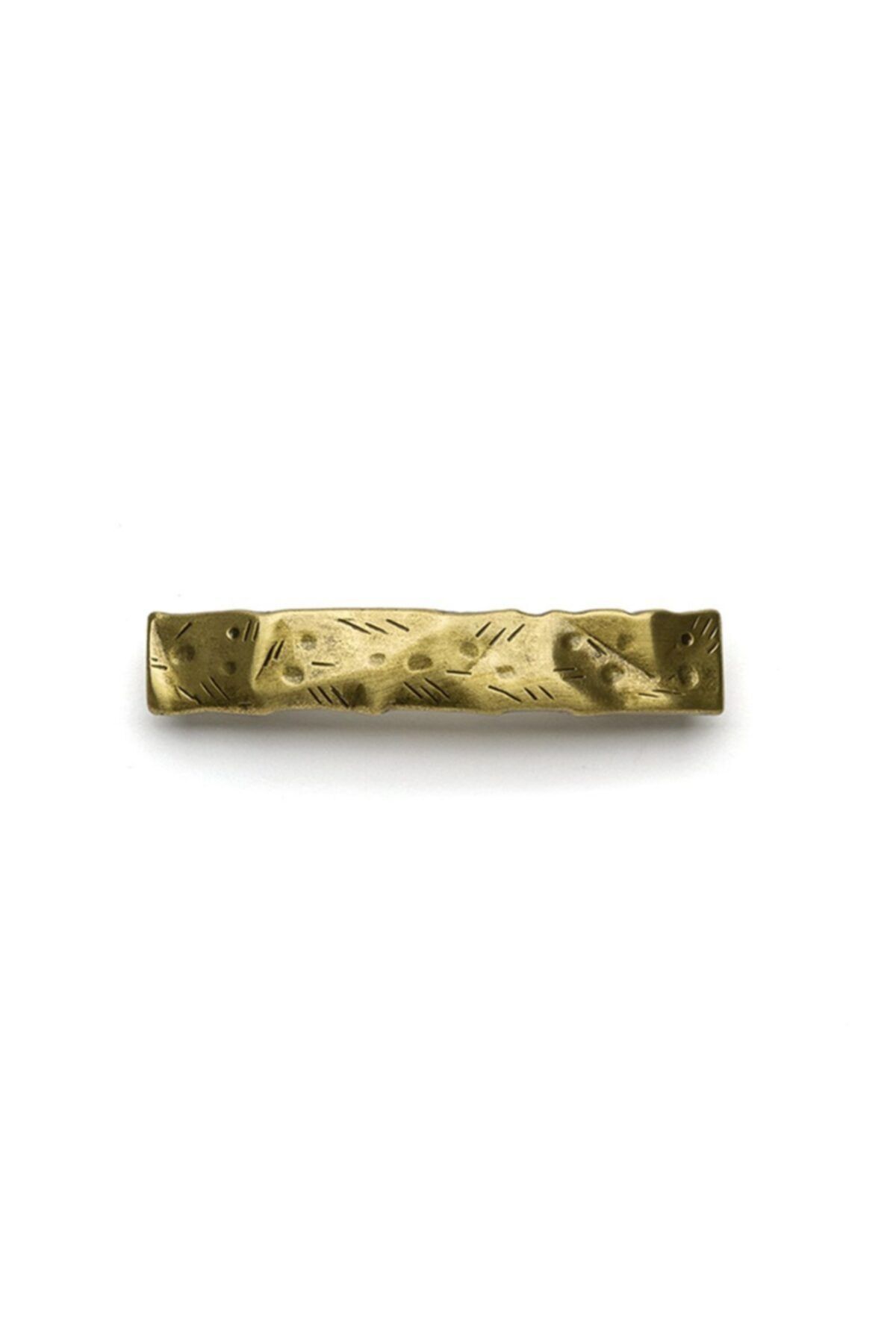 Handstyle 201-64 Antik Sarı Kulp Mobilya Vestiyer Çekmece Mutfak Dolap Kulbu 64mm