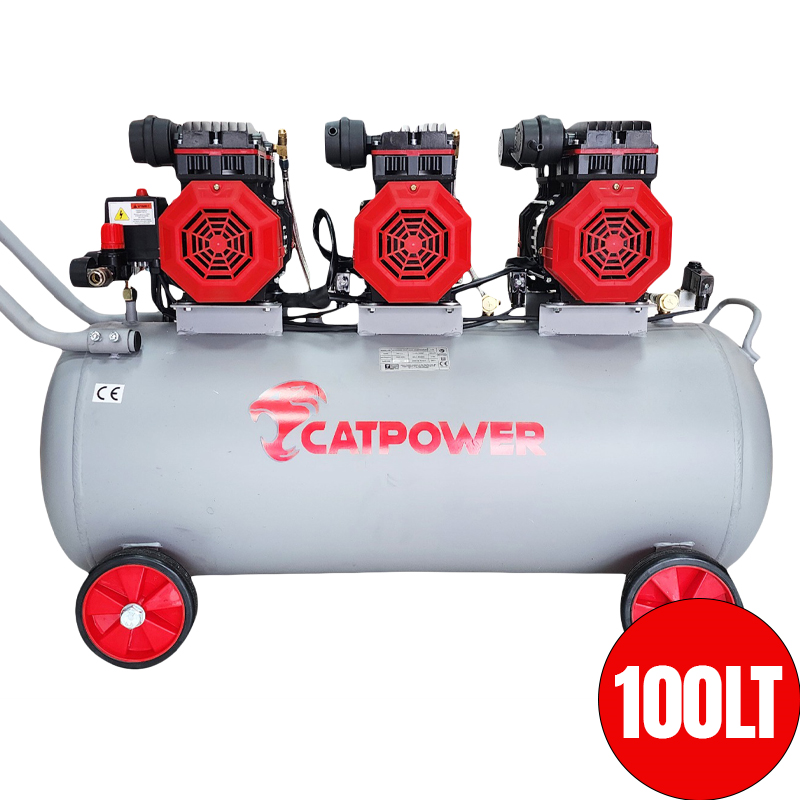 SESSİZ VE YAĞSIZ KOMPRESÖR 4HP 100LT