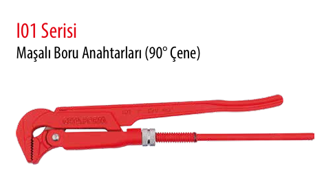 Ceta Form I01-15 11/2'' Maşalı Boru Anahtarları (90° Çene)