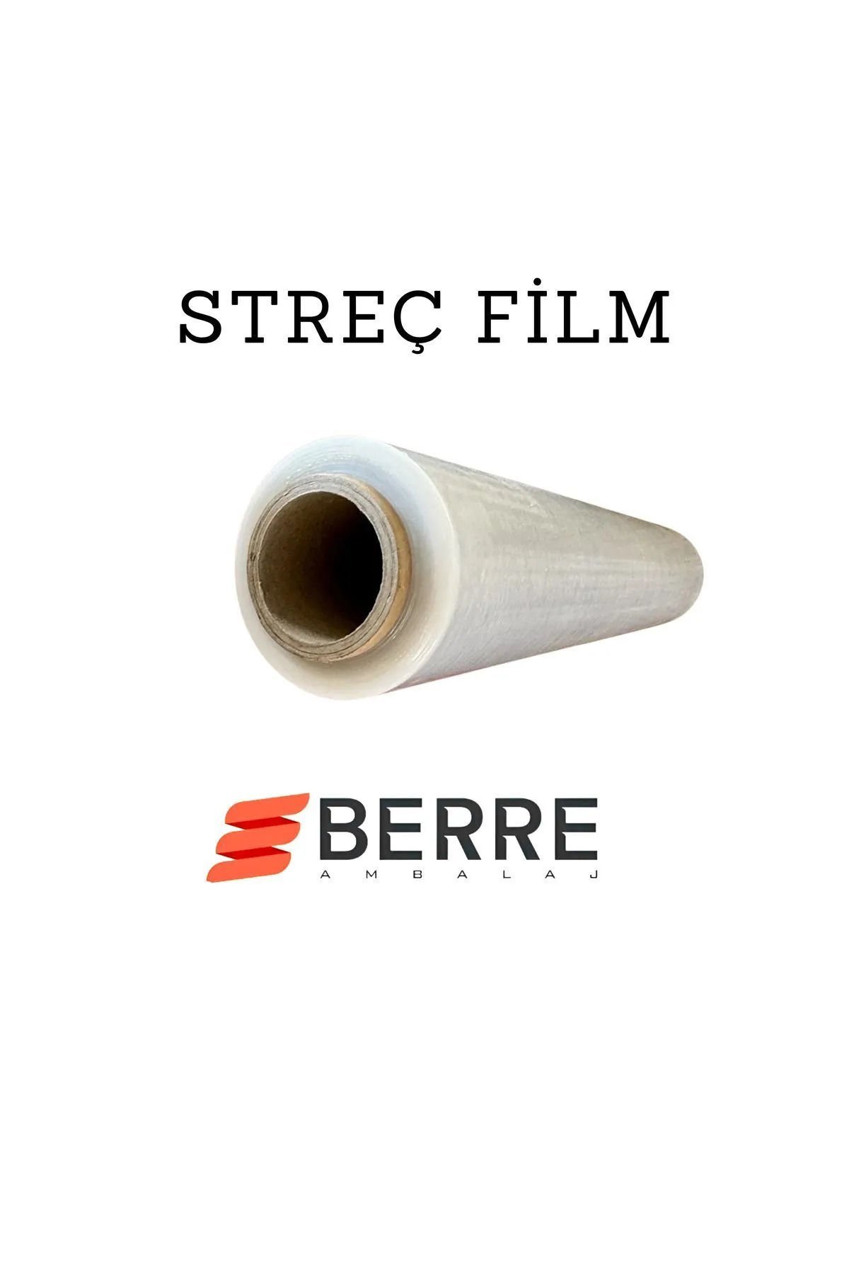 Palet Streç Film 17 Mikron 50 Cm 300 Metre 1 Adet Masura Dahil 2.7 Kg Masura:400 G
