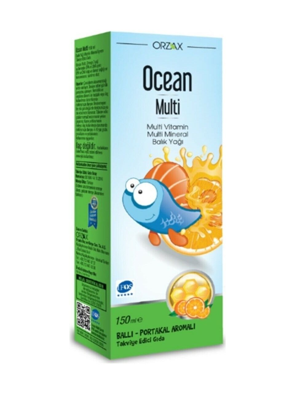 Ocean Multi Şurup 150ML - (SKT: 03/2026)