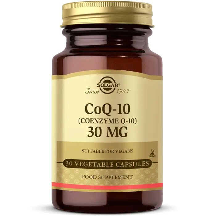 Solgar Coenzyme Q-10 30MG 30 Kapsül - (SKT: 03/2026)