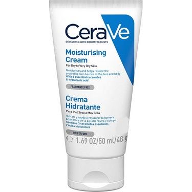 Cerave Nemlendirici Krem Kuru ve Çok Kuru Ciltler İçin 50ML
