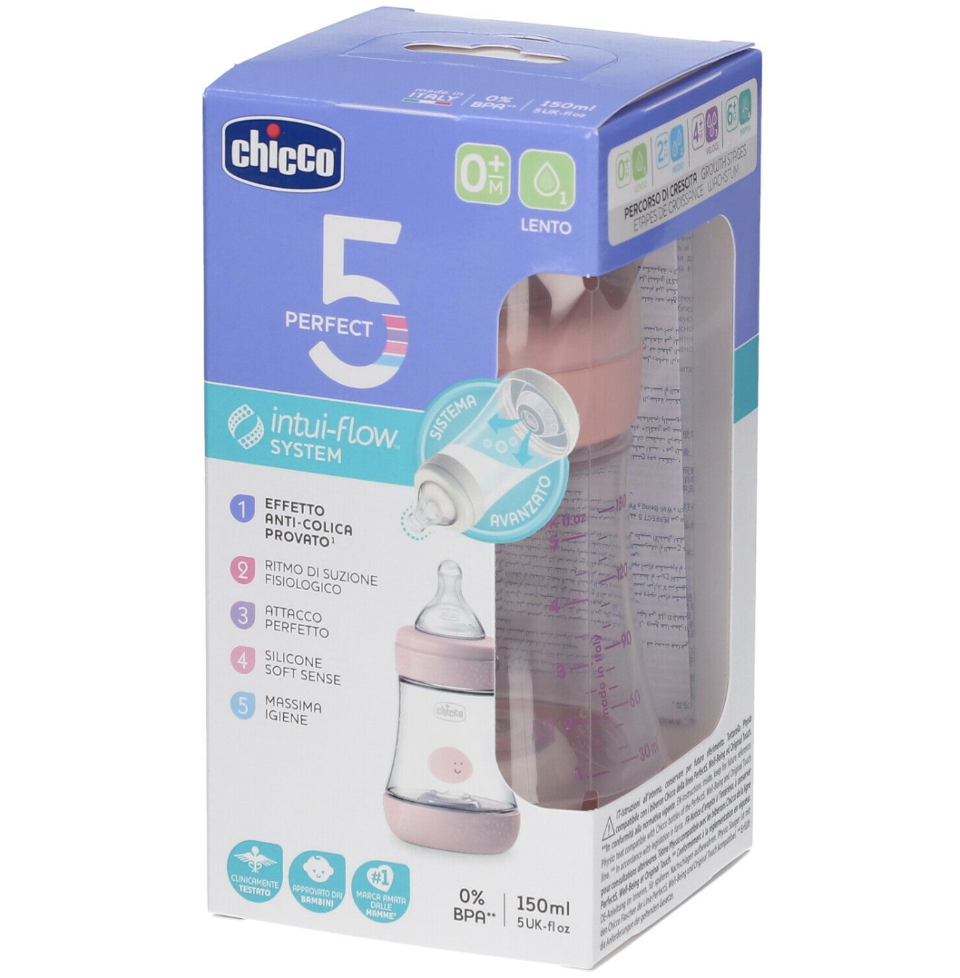 Chicco Perfect 5 PP Biberon 150 ml - Kız