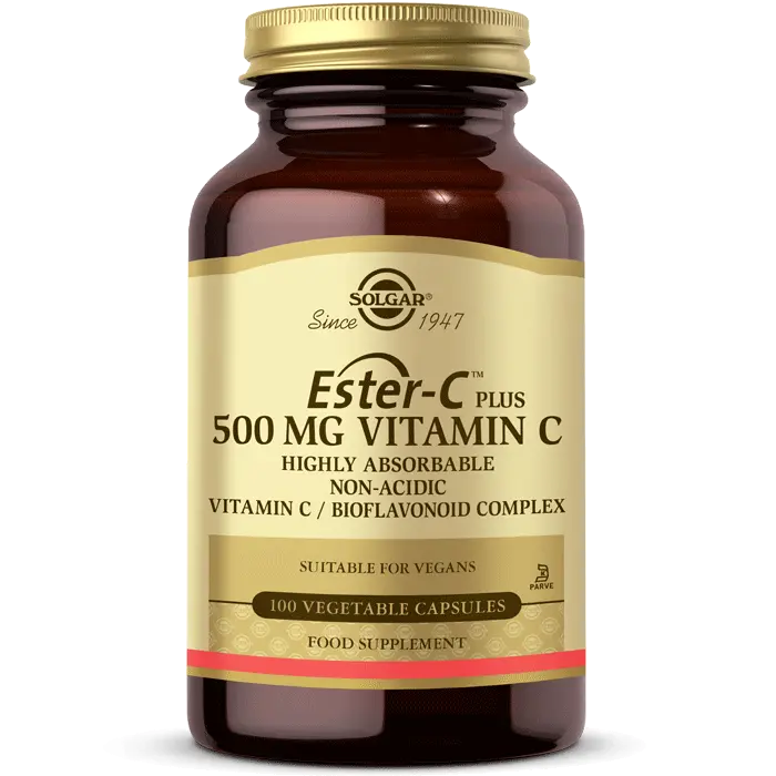 Solgar Ester-C Plus 500 mg 100 Kapsül - (SKT: 09/2027)