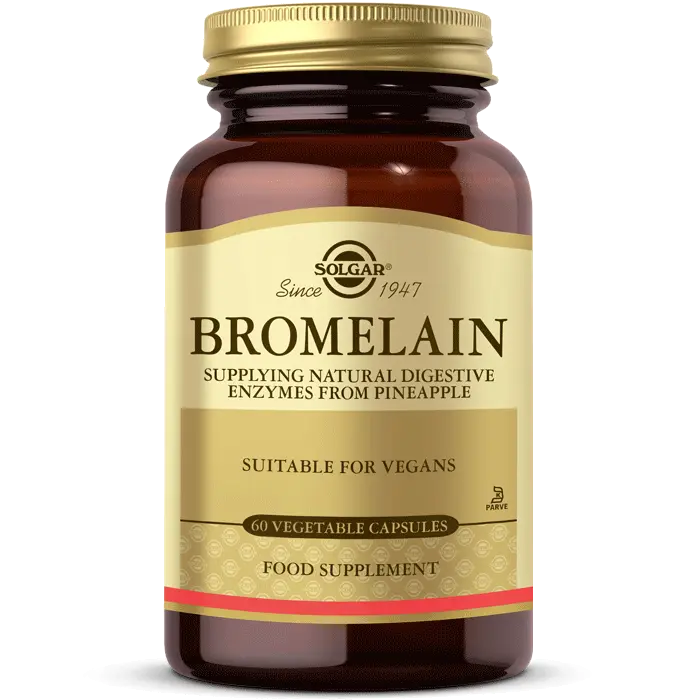 Solgar Bromelain 150 mg 60 Kapsül - (SKT: 07/2027)