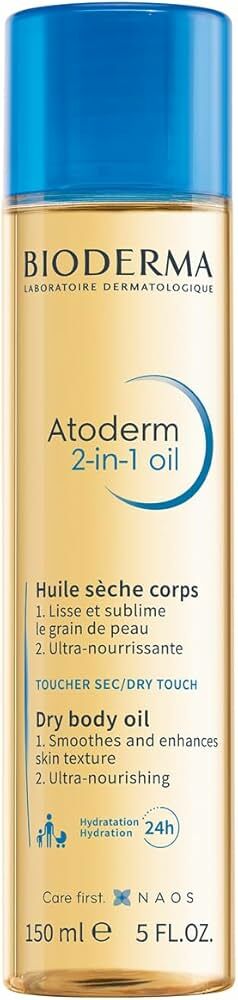 Bioderma Atoderm 2 in 1 Body Oil 150ML - (SKT: 02/2026)