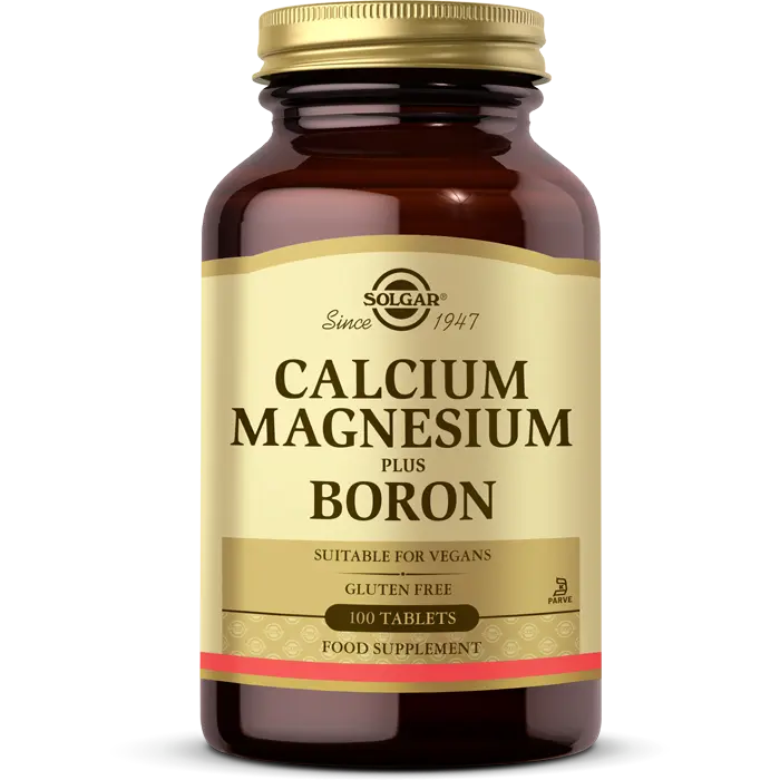 Solgar Calcium Magnesium Plus Boron 100 Tablet - (SKT: 02/2028)