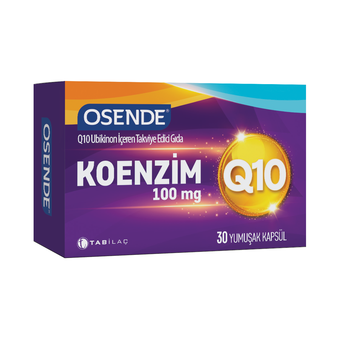 Osende Koenzim Q10 100 mg 30 Kapsül - (SKT: 02/2027)