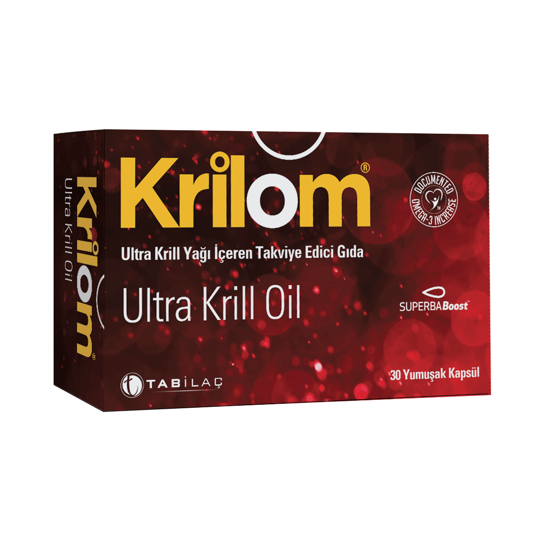 Krilom Ultra Krill Oil 30 Kapsül - (SKT: 11/2027)