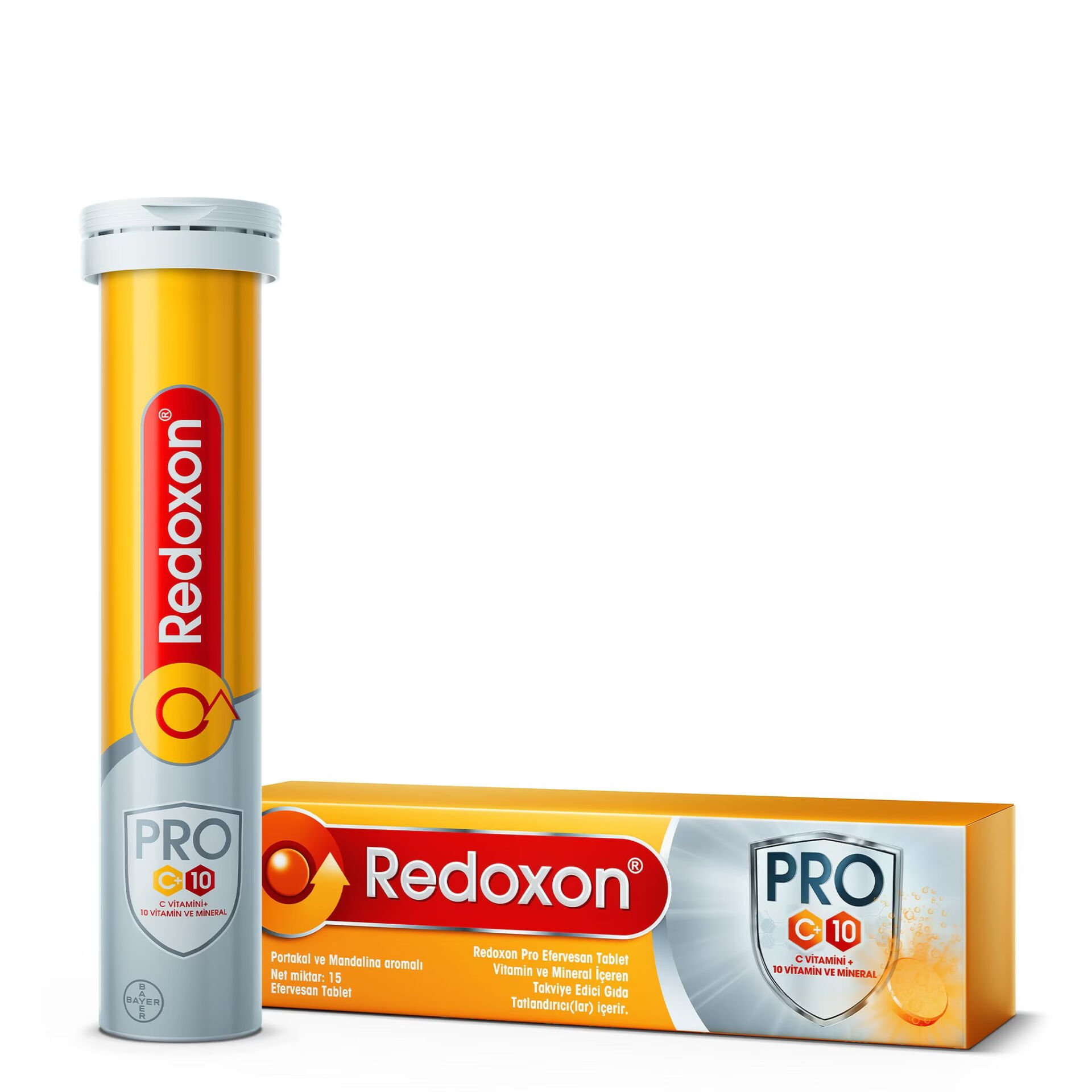Redoxon Pro 15 Efervesan Tablet - (SKT: 09/2025)