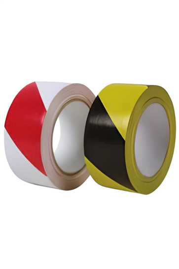 YER İŞARETLEME BANDI 50MM 30 YRD KIRMIZI BEYAZ