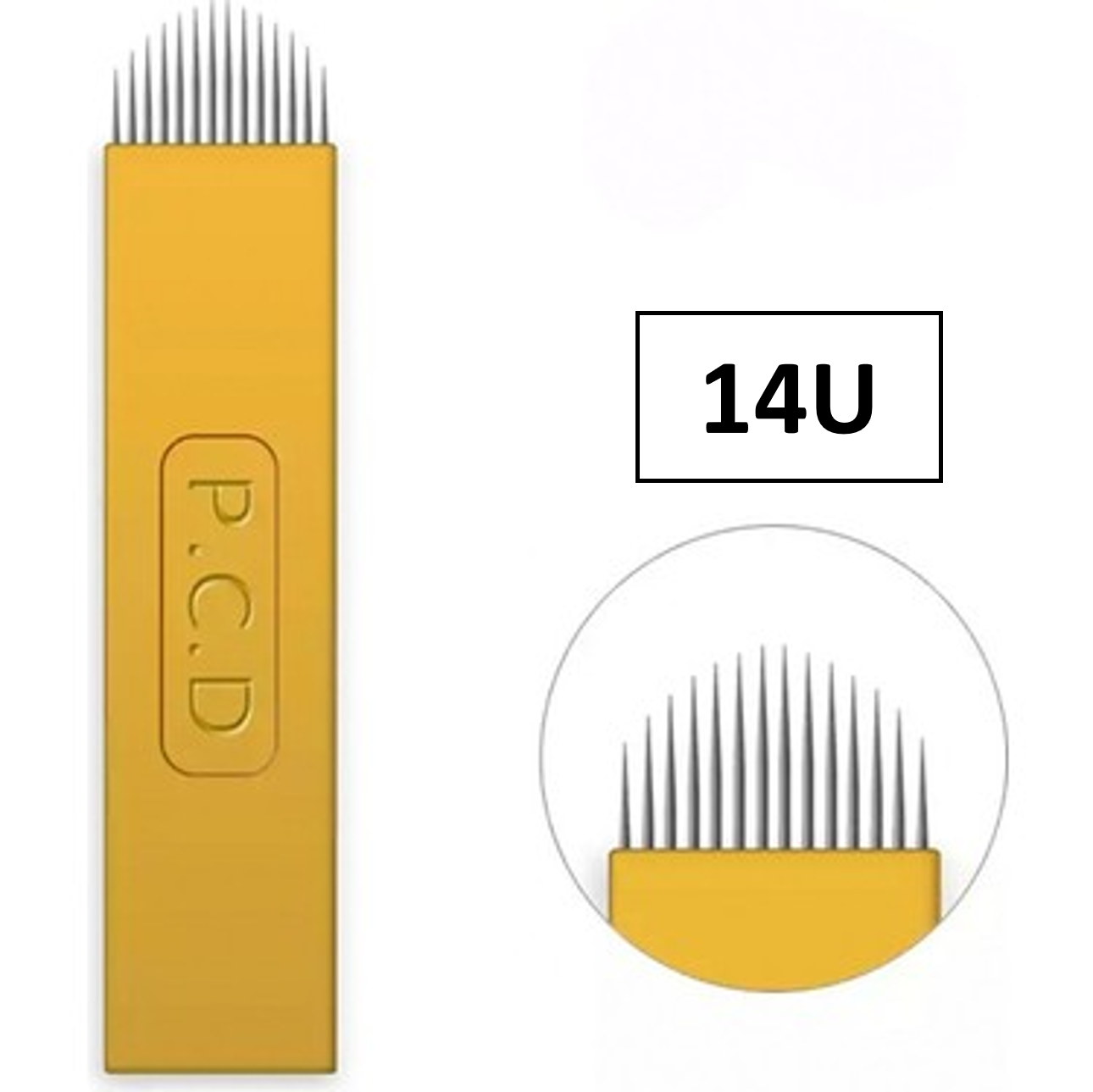 PCD Microblading İğnesi 14U (0,25mm)