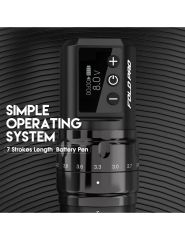 Mast Fold Pro Kablosuz Pen Dövme Makinesi, Airbot Yedek Batarya İle