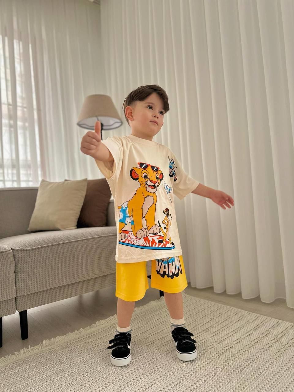 Lion King Şortlu Takım