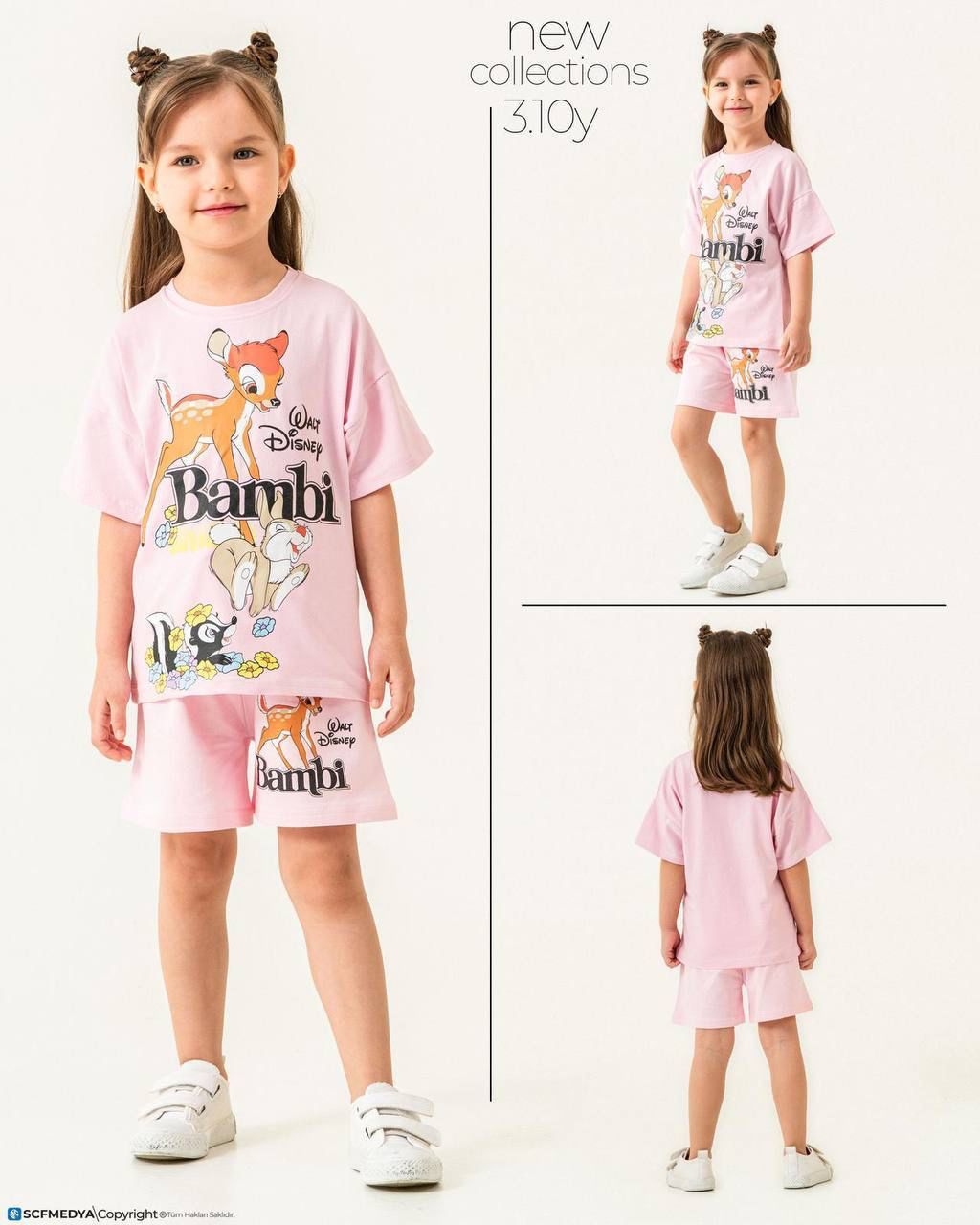 Bambi Şortlu Takım
