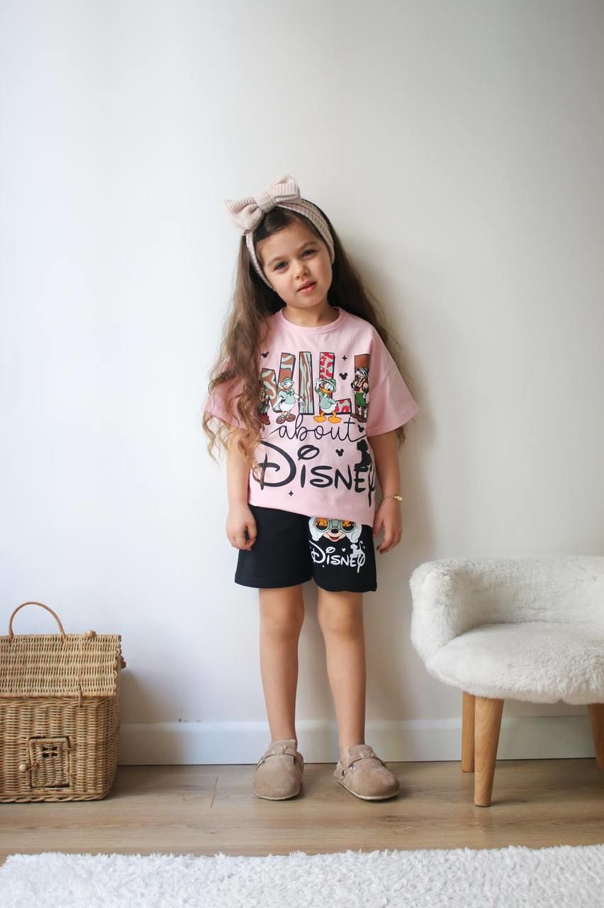 Disney Şortlu Takım