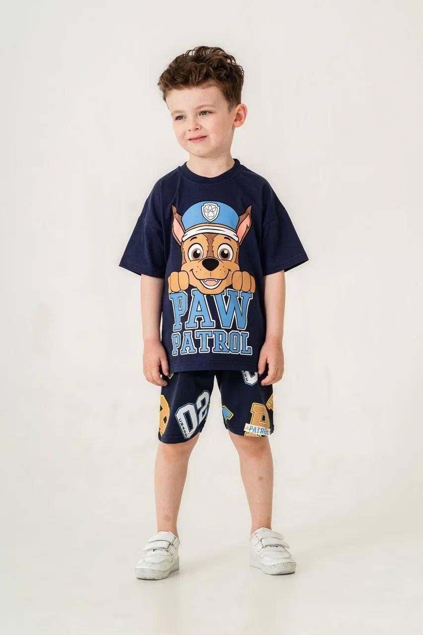 Paw patrol şortlu takım