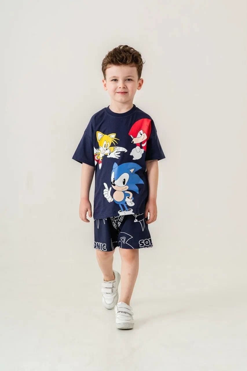 Sonic şortlu takım