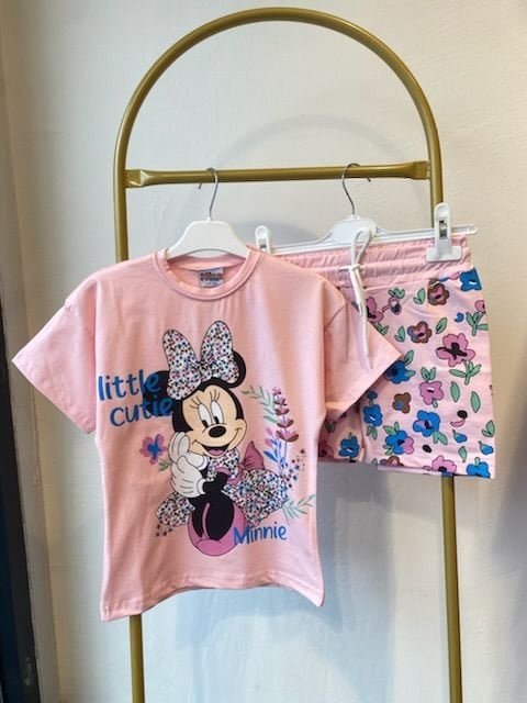 Minnie mouse pembe takım